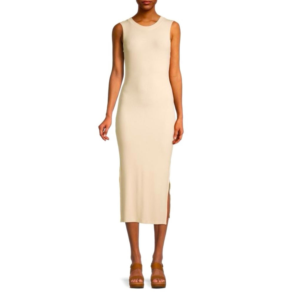 WeWoreWhat Ribbed Midi Dress Size S